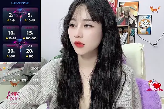 Snapshot of _LLisa_ chatting on February 22, 8:53 pm LLisa online show from February 22, 8:53 pm