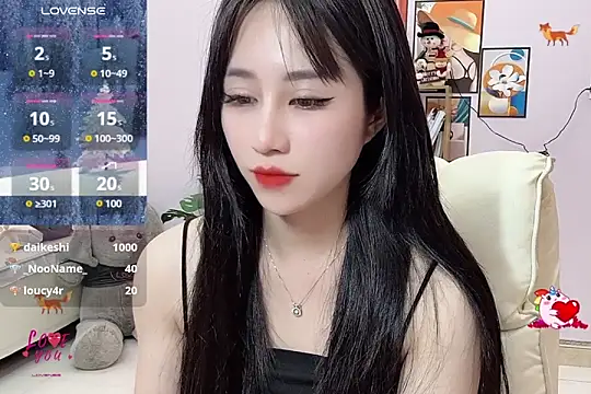 Snapshot of _LLisa_ chatting on February 19, 9:36 pm LLisa online show from February 19, 9:36 pm