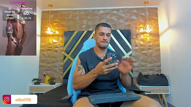 Snapshot of Adbel_Sady chatting on October 20, 11:22 am Adbel Sady online show from October 20, 11:22 am