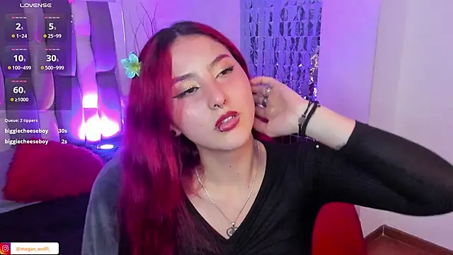 Megan wolf1  online show from January 9, 7:42 am