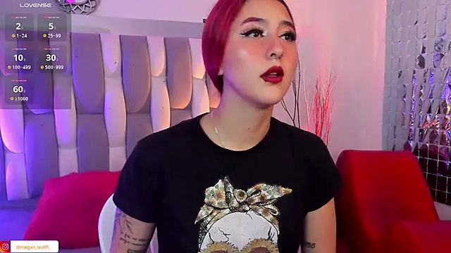 Megan wolf1  online show from January 31, 4:25 am