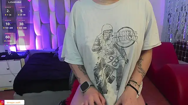 Megan wolf1  online show from February 26, 4:41 am