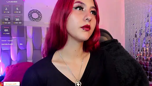 Megan wolf1  online show from January 31, 7:29 am