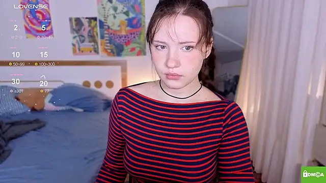 HanahCute online show from January 8, 2:50 am