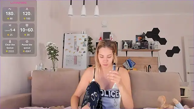 Snapshot of Girl_alone_home chatting on October 12, 2:46 am Girl alone home online show from October 12, 2:46 am