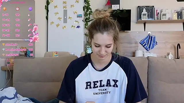 Snapshot of Girl_alone_home chatting on March 6, 6:41 am Girl alone home online show from March 6, 6:41 am