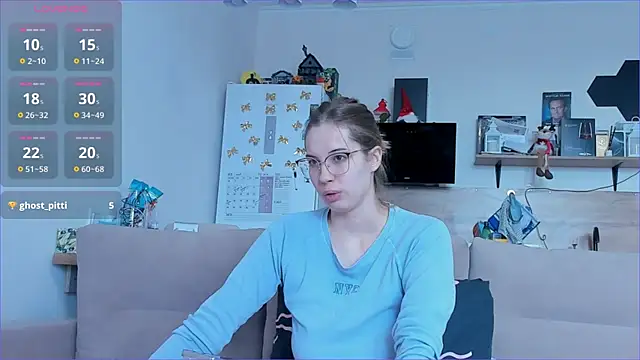 Girl alone home online show from April 3, 4:19 am