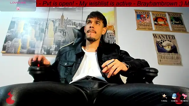 BRAYHAMBROWN online show from April 20, 11:39 pm