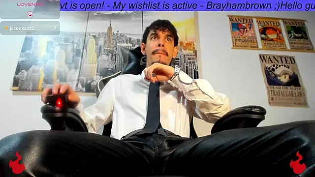 Snapshot of BRAYHAMBROWN chatting on May 13, 5:47 am BRAYHAMBROWN online show from May 13, 5:47 am