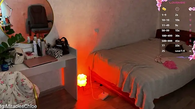 ChloeMillerMeow online show from April 18, 7:07 pm