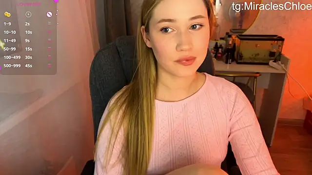 ChloeMillerMeow online show from July 22, 7:16 pm