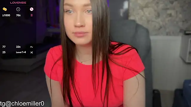 Snapshot of ChloeMillerMeow chatting on February 4, 8:38 pm ChloeMillerMeow online show from February 4, 8:38 pm