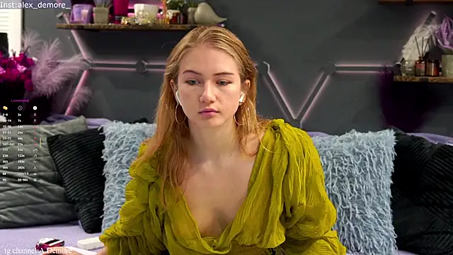 Alexandra Demore online show from September 18, 7:50 pm