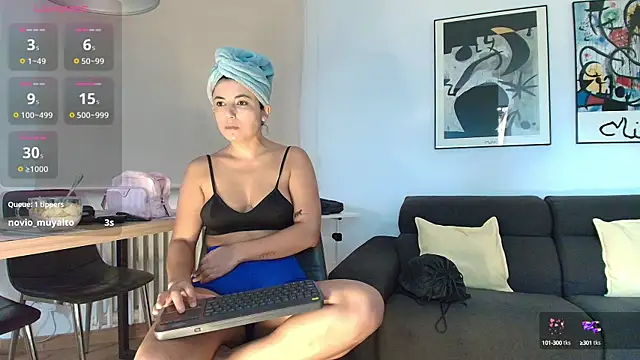 Snapshot of Arya_33 chatting on October 9, 8:15 am Arya 33 online show from October 9, 8:15 am