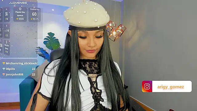 Snapshot of ArigyGomez chatting on February 23, 3:51 pm ArigyGomez online show from February 23, 3:51 pm
