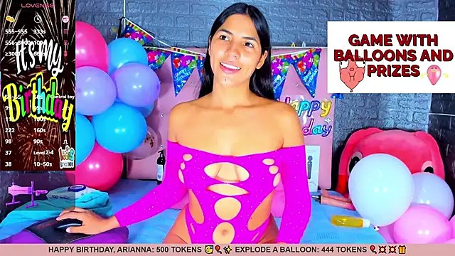 Snapshot of AriannaLewiis chatting on December 1, 7:37 pm AriannaLewiis online show from December 1, 7:37 pm