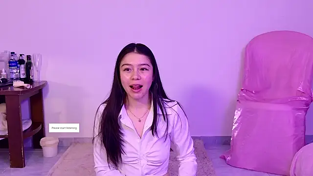 Snapshot of pink_flower_ chatting on November 20, 12:00 am pink flower online show from November 20, 12:00 am