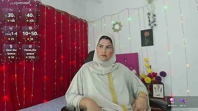 AishaAmin  online show from April 9, 12:11 pm