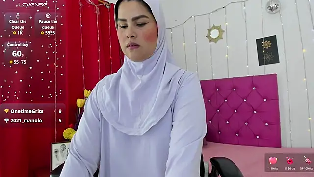 AishaAmin  online show from November 28, 12:16 pm