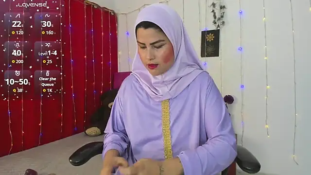 AishaAmin  online show from March 14, 12:11 pm