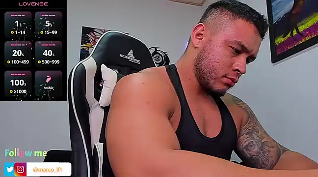 Marco diaz1 online show from January 22, 12:38 am