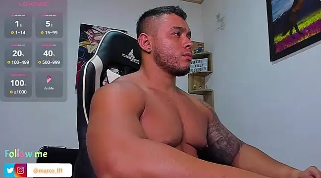 Marco diaz1 online show from March 22, 9:53 pm