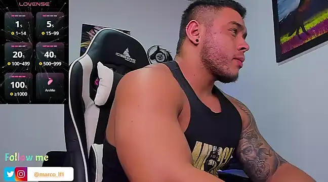 Marco diaz1 online show from February 18, 7:30 pm