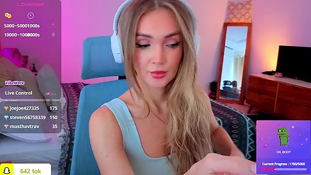 PrincessVS online show from November 7, 4:50 am