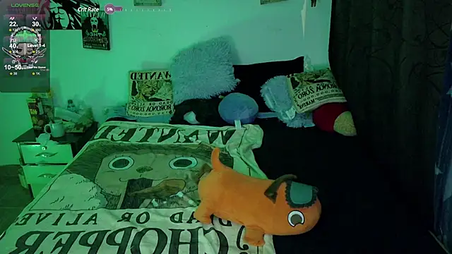 Snapshot of Inori_08 chatting on March 16, 3:14 am Inori 08 online show from March 16, 3:14 am