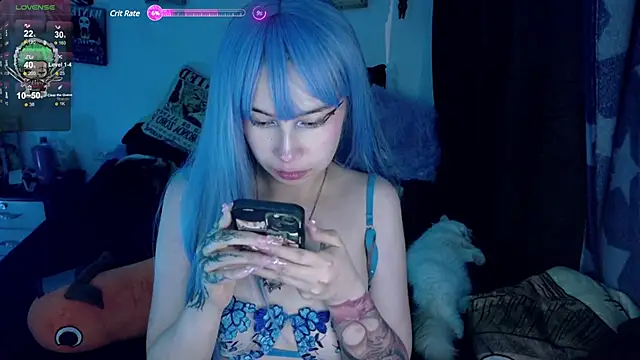 Snapshot of Inori_08 chatting on March 11, 6:19 am Inori 08 online show from March 11, 6:19 am