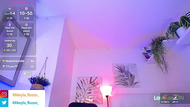 Mikeyla-Russo online show from January 7, 12:34 am