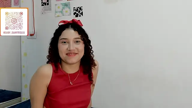 Snapshot of gabriela_duarte1 chatting on March 17, 9:01 am gabriela duarte1 online show from March 17, 9:01 am