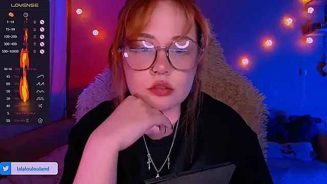 Snapshot of lala_loulou_land chatting on February 26, 9:53 pm lala loulou land online show from February 26, 9:53 pm