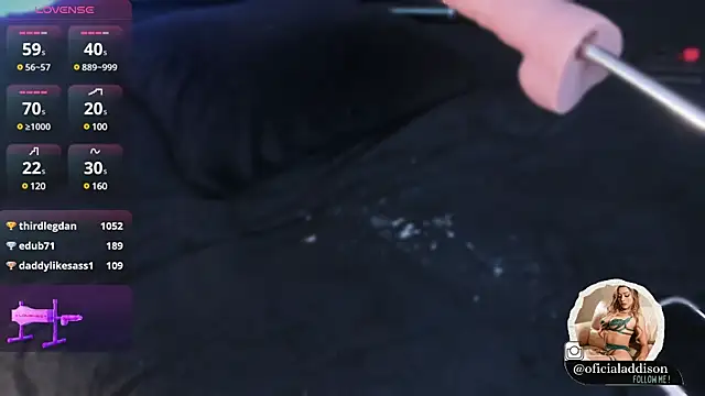 Snapshot of Addison_baker chatting on March 4, 1:55 am Addison baker online show from March 4, 1:55 am