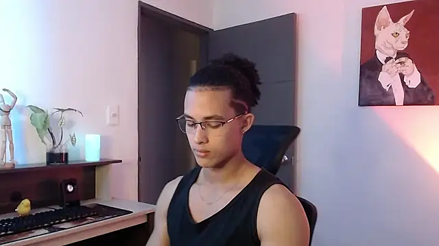 Snapshot of alejo_x3 chatting on February 1, 12:40 am alejo x3 online show from February 1, 12:40 am