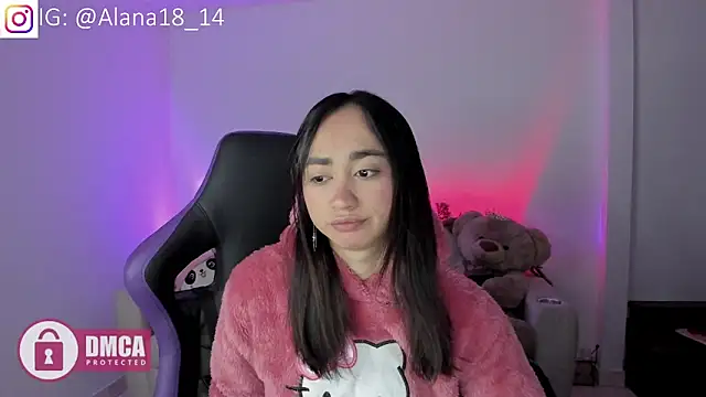 Snapshot of Alana_Pherson chatting on November 21, 6:34 am Alana Pherson online show from November 21, 6:34 am