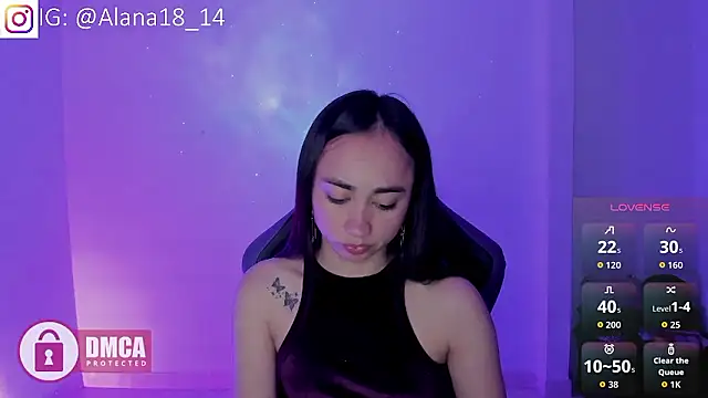 Snapshot of Alana_Pherson chatting on January 14, 4:05 am Alana Pherson online show from January 14, 4:05 am