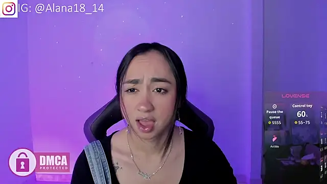 Snapshot of Alana_Pherson chatting on January 6, 12:36 am Alana Pherson online show from January 6, 12:36 am