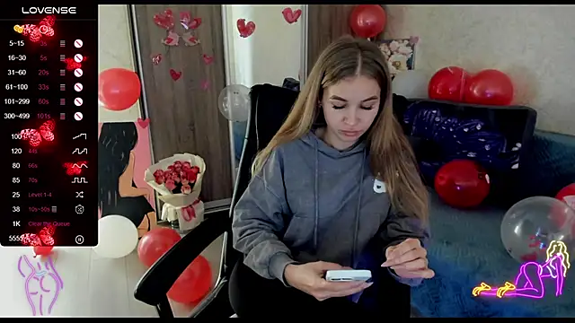 Snapshot of _NigoNika chatting on February 14, 1:18 pm NigoNika online show from February 14, 1:18 pm