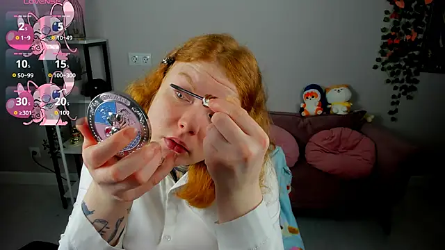 Cassie xKiss online show from March 1, 8:53 pm