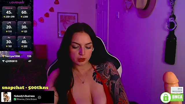 Billiexxox online show from December 5, 1:22 pm