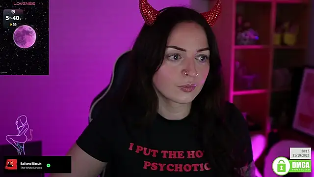 Billiexxox online show from October 31, 8:16 pm