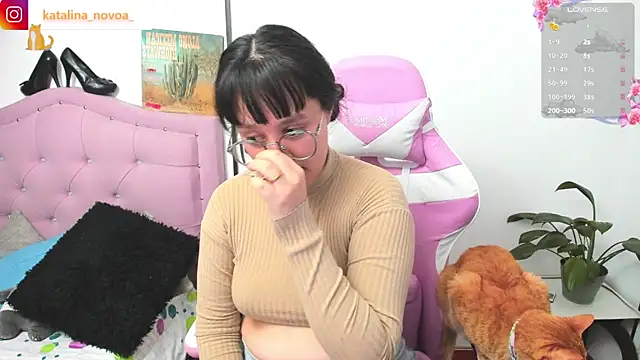 Katalina novoa online show from May 22, 2:53 am