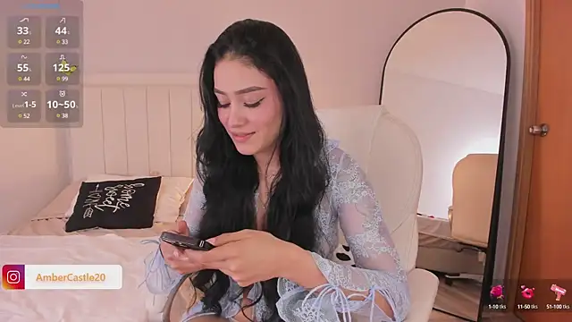 Snapshot of Amber-9 chatting on January 17, 2:18 am Amber-9 online show from January 17, 2:18 am