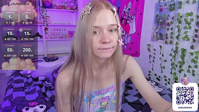 Snapshot of Milia_Parker chatting on January 31, 10:52 pm Milia Parker online show from January 31, 10:52 pm