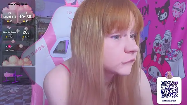 Snapshot of Milia_Parker chatting on September 11, 7:58 pm Milia Parker online show from September 11, 7:58 pm