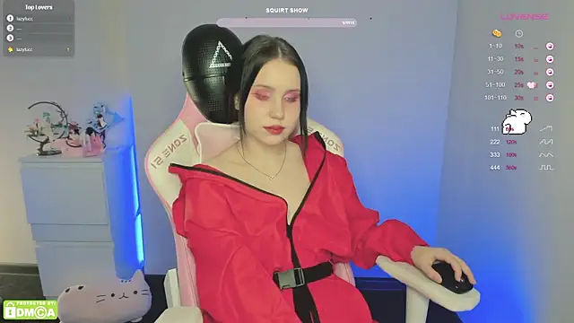 Snapshot of Gylaxie chatting on February 3, 1:19 pm Gylaxie online show from February 3, 1:19 pm