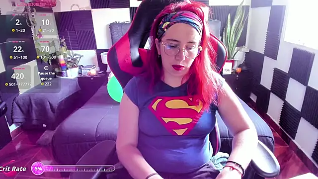 Snapshot of Ursula_fire chatting on May 6, 10:25 pm Ursula fire online show from May 6, 10:25 pm