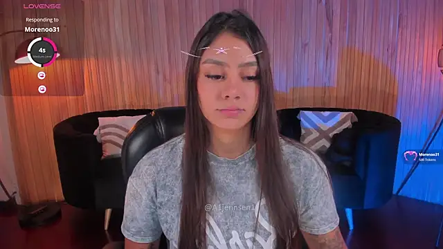 AllyJensen online show from April 26, 10:34 am