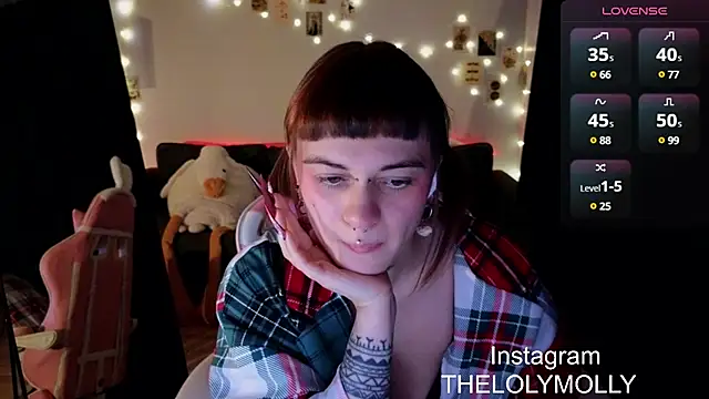 Snapshot of LolyMolli chatting on January 16, 5:01 pm LolyMolli online show from January 16, 5:01 pm